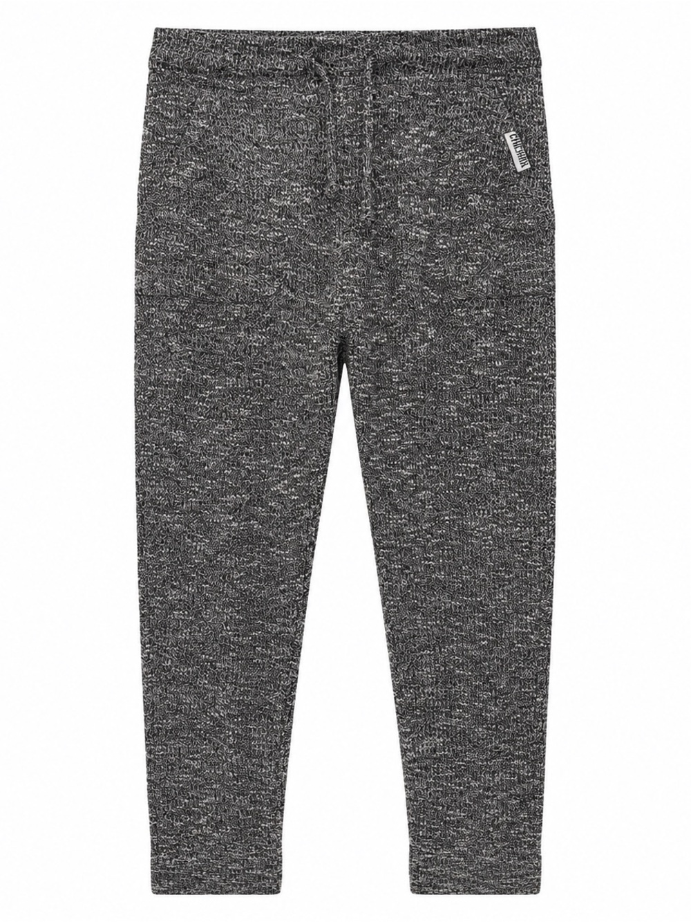 Gymshark Slounge Black Marl Drawstring Leggings Joggers Women’s Medium - Picture 2 of 10